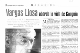 Vargas Llosa aborda la vida de Gauguin