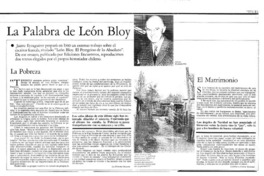 La Palabra de León Bloy.