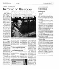 Kerouac on the rocks