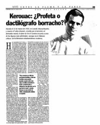 Kerouac: ¿profeta o dactilógrafo borracho?