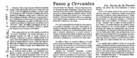 Tasso y Cervantes