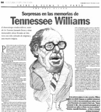 Sorpresas en las memorias de Tennessee Williams