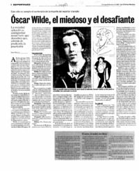 Oscar Wilde, el miedoso y el desafiante