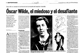 Oscar Wilde, el miedoso y el desafiante