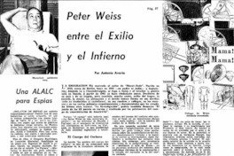 Peter Weiss entre el exilio y el infierno