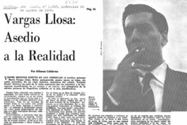 Vargas Llosa, asedio a la realidad