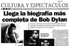 Llega la biografía más completa de Bob Dylan
