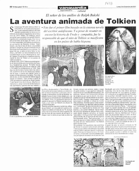 La aventura animada de Tolkien