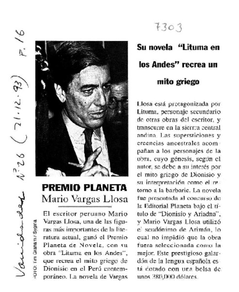 Premio Planeta.