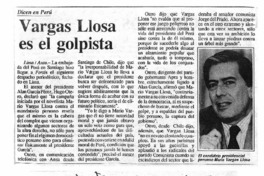 Vargas Llosa es el golpista.
