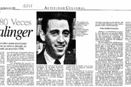 Salinger 80 Veces
