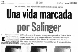 Una vida marcada por Salinger