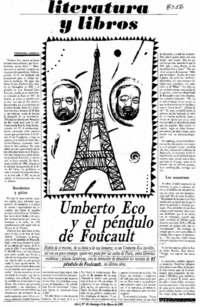 Umberto Eco y el péndulo de Foucault