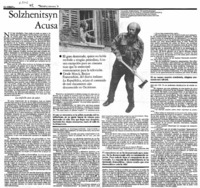 Solzhenitsyn acusa