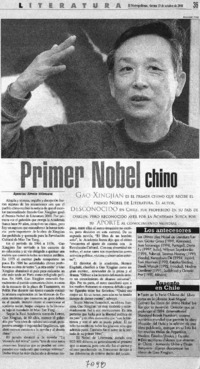 Premio Nobel chino