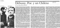 Debussy, Poe y un chileno