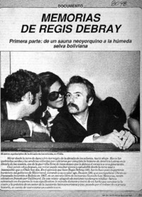 Memorias de Régis Debray.