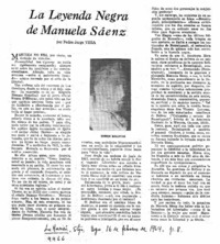 La Leyenda negra de Manuela Sáenz
