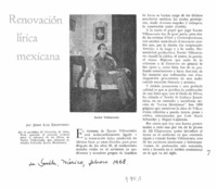 Renovación lírica mexicana