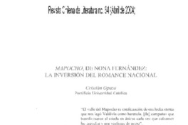 Mapocho, de Nona Fernández: La Inversión del romance nacional