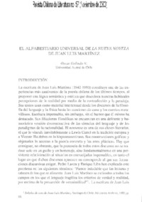 El alfabestiario universal de La nueva novela de Juan Luis Martínez