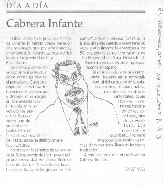 Cabrera Infante