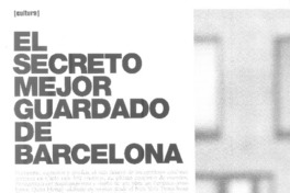El secreto mejor guardado de Barcelona (entrevista)
