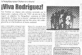 ¡Viva Rodríguez!