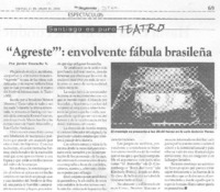 "Agreste": envolvente fábula brasileña
