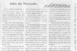 Año de Neruda