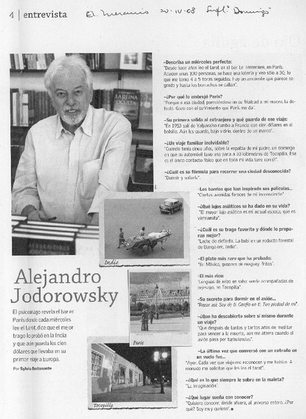 Alejandro Jodorowsky (entrevista)