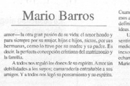 Mario Barros