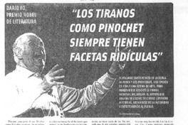 Los tiranos como Pinochet siemrpe tienen facetas ridículas [entrevista]