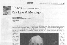 Rey Lear & mendigo