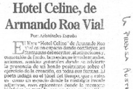 Hotel Celine, de Armando Roa Vial