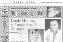 García Márquez y el amor despues del amor