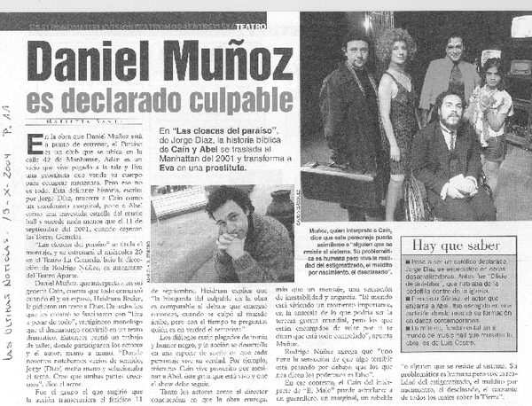 Daniel Muñoz es declarado culpable