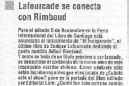 Lafourcade se conecta con Rimbaud