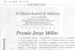 Premio Jorge Millas