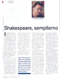 Shakespeare, sempiterno