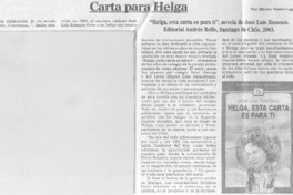 Carta para Helga