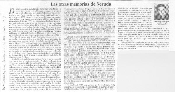 Las otras memorias de Neruda