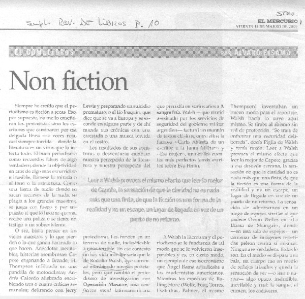 Non fiction