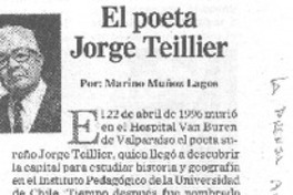 El poeta Jorge Teillier