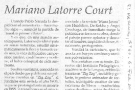 Mariano Latorre Court