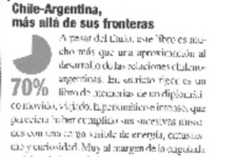 Chile-Argentina, más allá de sus fronteras