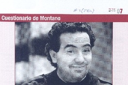 Cuestionario de Montano [entrevista]