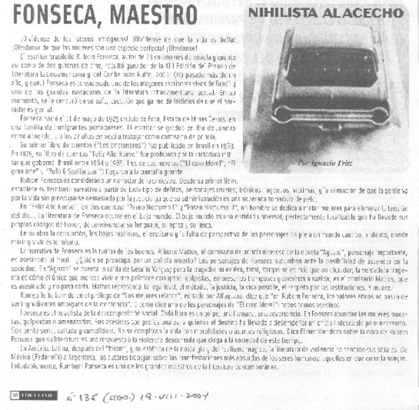 Fonseca, maestro