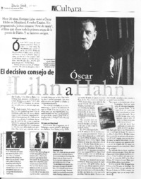 El decisivo consejo de Enrique Lihn a Óscar Hahn