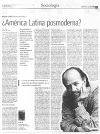 ¿América Latina posmoderna?